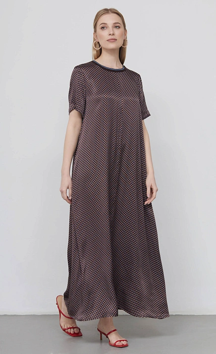  GRIOL. Платье жен. 360322.03312.1101Y Коричневый 