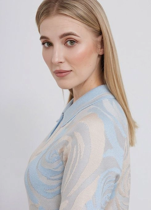 Платье жен. 360263.33303.0703F Молочно-голубой  (2)