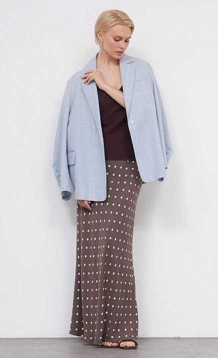  GRIOL. Юбка жен. 358350.11312.1107D Шоколадно-молочный 