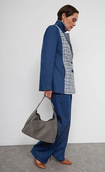  GRIOL. Сумка жен. 6824 Серый 