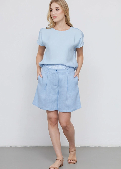  GRIOL. Шорты жен. 328160.11312.8676P Голубой GRIOL