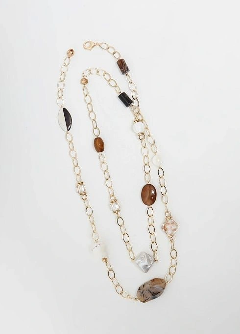 Колье-трансформер Лель1 Коричневый  (3)