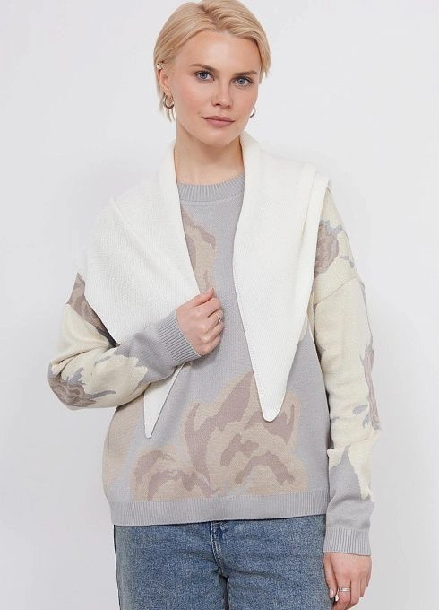  GRIOL. Косынка жен. 590001.33303.0200N Белый GRIOL