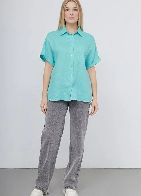 Блузка жен. 310433.38312.5500N Ментоловый  (2)