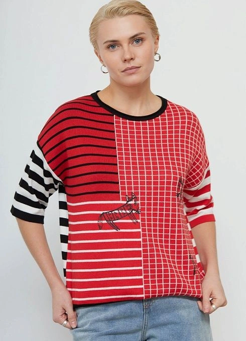  GRIOL. Джемпер жен. 310571.33303.4501SE Красный GRIOL