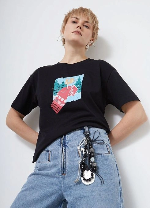  GRIOL. Брелок Новогоднее 1 Черный GRIOL