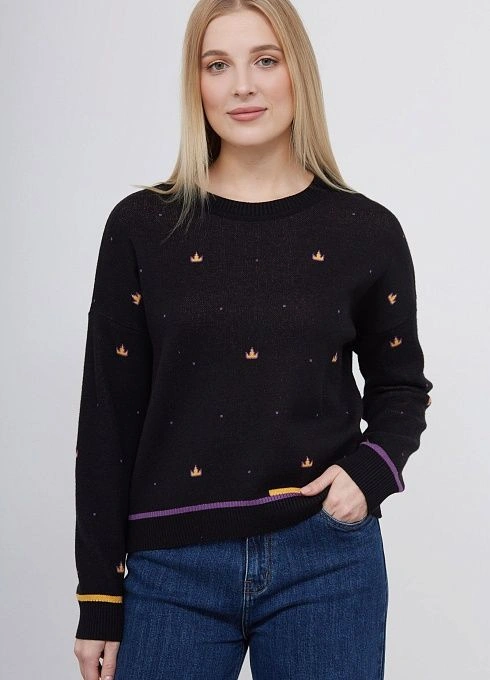  GRIOL. Джемпер жен. 310471.33303.8201Y Чёрный GRIOL