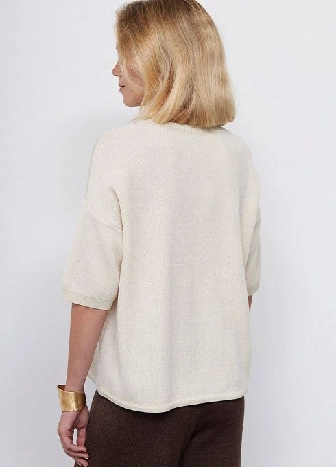 Джемпер жен. 310470.33303.0621L Молочно-золотистый  (5)