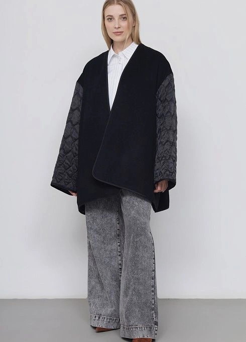 Полупальто жен. 529075S.43208.8200N Чёрный  (2)