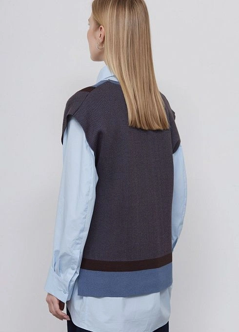 Жилет жен. 380077.33303.5716Y Голубой  (2)
