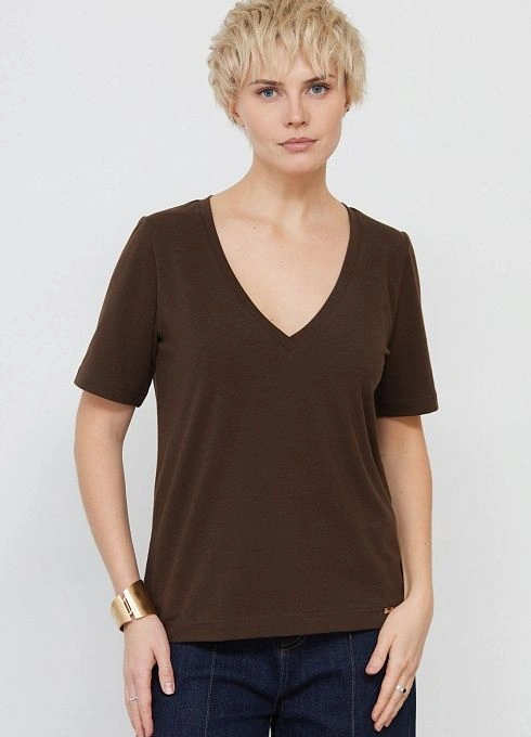  GRIOL. Джемпер жен. 311105Б.6_313.1100N Коричневый GRIOL