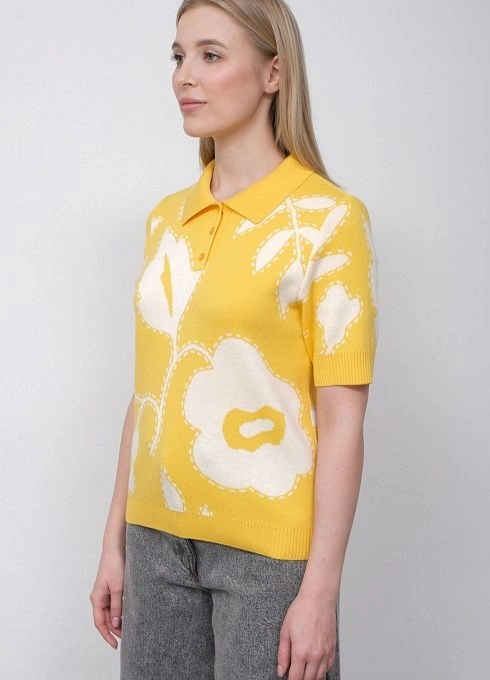 Джемпер жен. 310501.33303.2107F Жёлтый  (4)