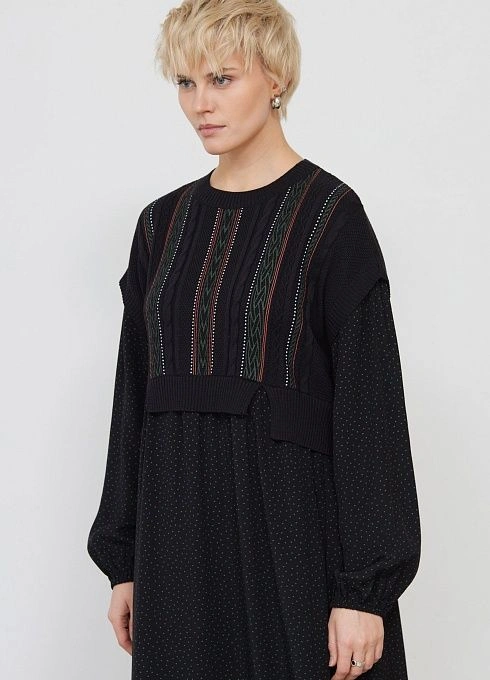 Платье жен. 360272.03313.8229DE Черный (8)