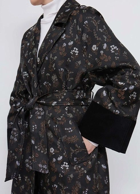 Плащ жен. 504658.11209.8201F Черный (1)