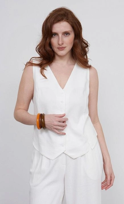  GRIOL. Жилет жен. 387460.38312.0200N Белый 