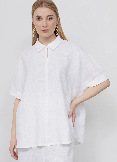 Блузка оверсайз изо льна GRIOL