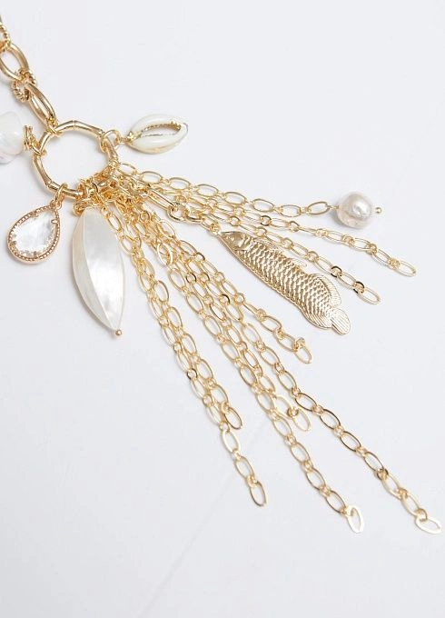 Колье Рибо Роха5 Белый (3)