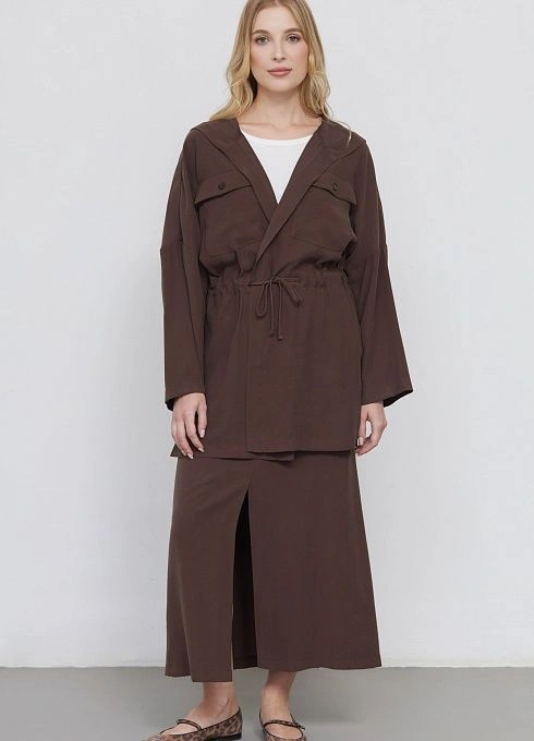 Жакет жен. 370085.6_312.1100N Коричневый  (2)
