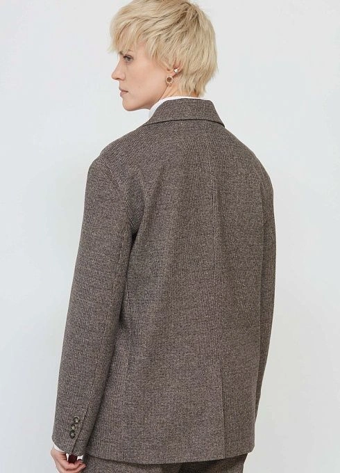 Жакет жен. 378176Г.11313.1103M Тёмно-коричневый (6)