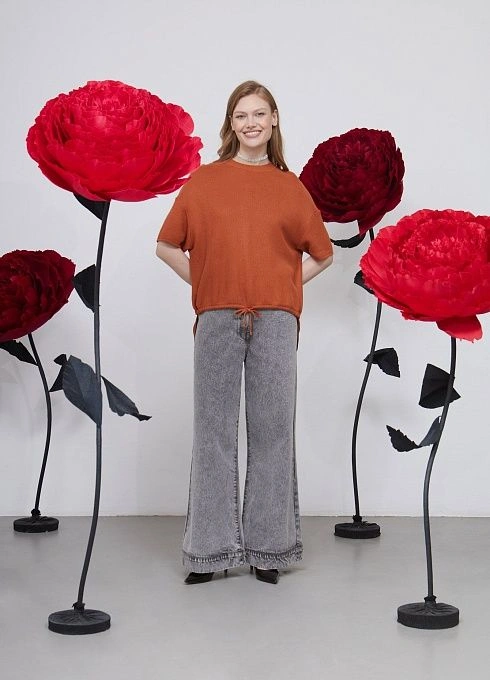 Джемпер жен. 310478ОТ.33312.5900N Оранжевый  (2)