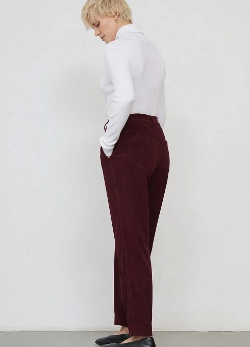 Брюки жен. 320262.09312.4800N Винный (4)