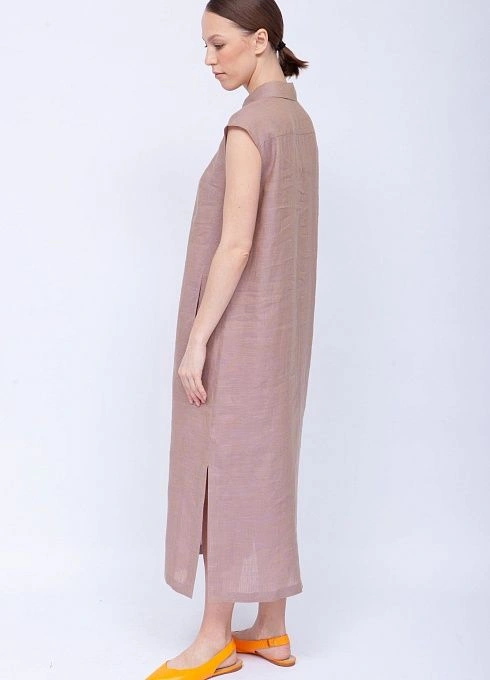 Платье жен. 367954.1312.6922M Бледно-розовый меланж  (3)