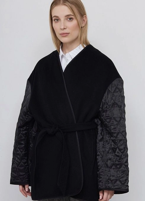  GRIOL. Полупальто жен. 529075S.43208.8200N Чёрный GRIOL