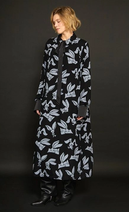  GRIOL. Платье жен. 360329.03312.8278А Черный/серый 