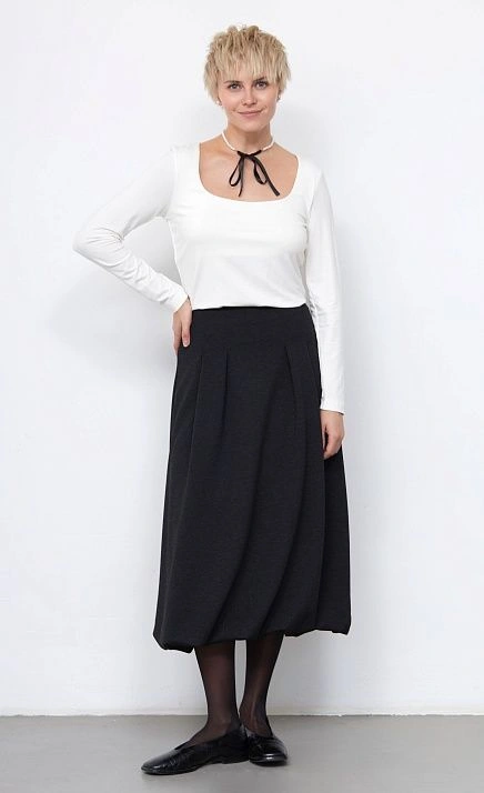 GRIOL. Юбка жен. 350069.6_313.8200M Темно-серый меланж GRIOL GRIOL. Юбка жен. 350069.6_313.8200M Темно-серый меланж