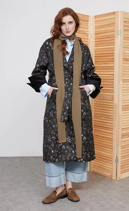  GRIOL. Плащ жен. 504658.11209.8201F Черный 