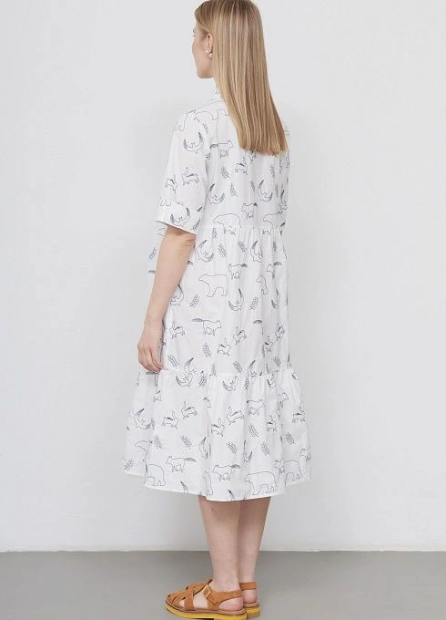 Платье жен. 367602Г.11312.0295A Белый  (4)