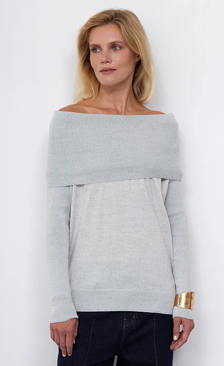  GRIOL. Джемпер жен. 310512.33303.7600M Св. серый меланж 