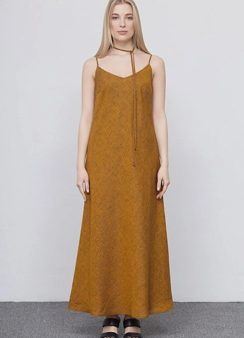 Сарафан жен. 347698.37312.2694M Жёлто-синий  (2)