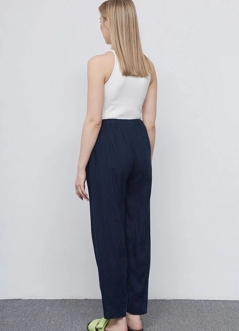 Брюки жен. 322012.38312.9600N Тёмно синий  (4)