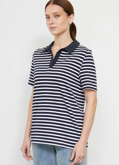 Джемпер жен. 311009К.6_313.0298S Бело-синий (5)