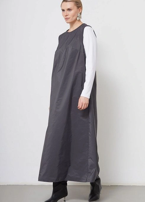  GRIOL. Сарафан жен. 347937.11312.7600N Серый GRIOL