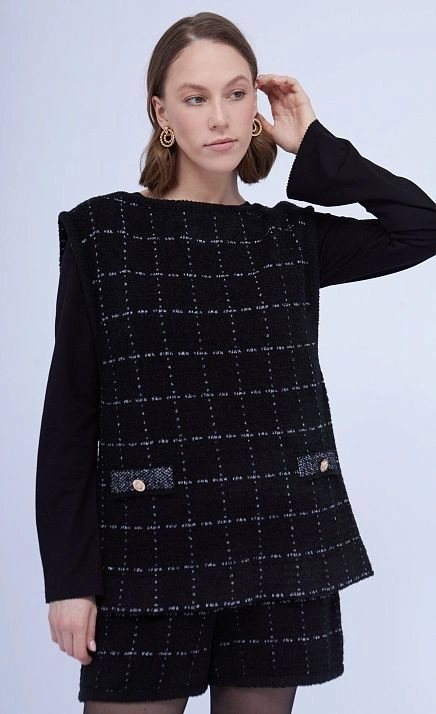 GRIOL. Жилет жен. 380096.15303.8202P Чёрный GRIOL GRIOL. Жилет жен. 380096.15303.8202P Чёрный