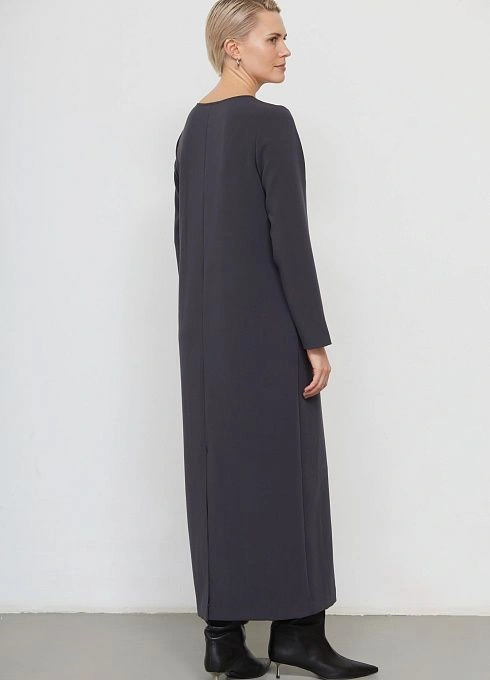 Платье жен. 368393.11312.7600N Тёмно-серый (4)
