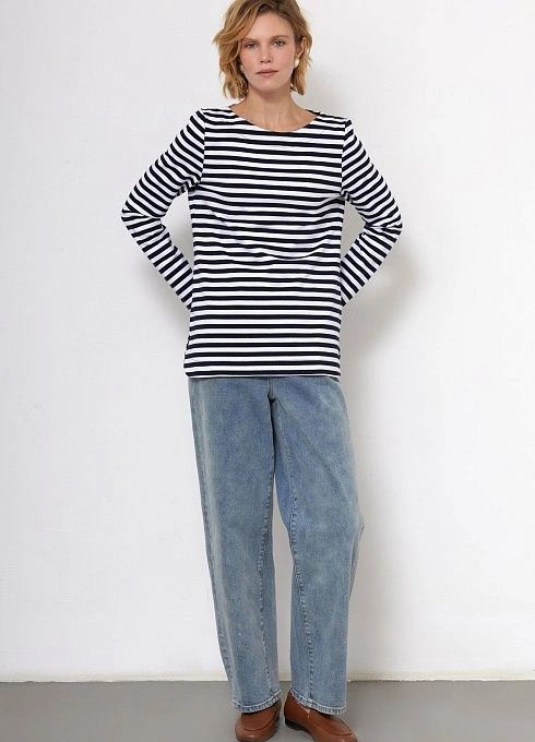 Джемпер жен. 311034.6_313.0298S Бело-синий (2)