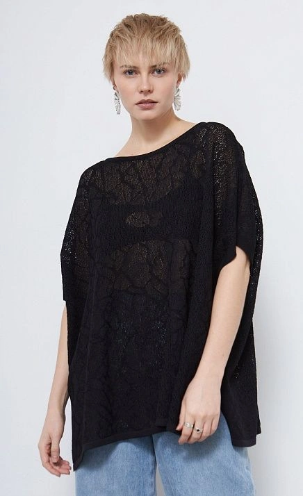 GRIOL. Джемпер жен. 310575.33303.8200N Чёрный GRIOL GRIOL. Джемпер жен. 310575.33303.8200N Чёрный