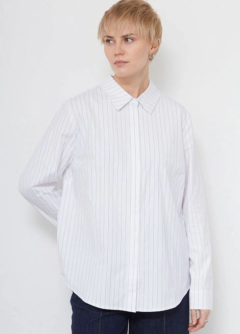 Рубашка оверсайз в полоску GRIOL