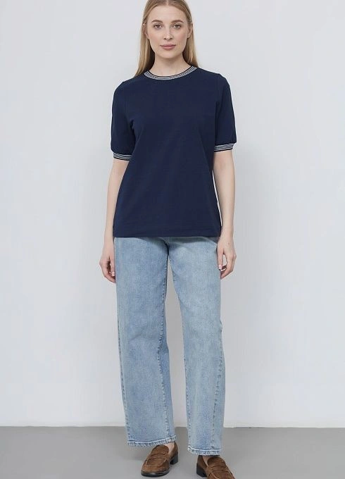 Джемпер жен. 311058.6_313.9600N Тёмно-синий  (2)