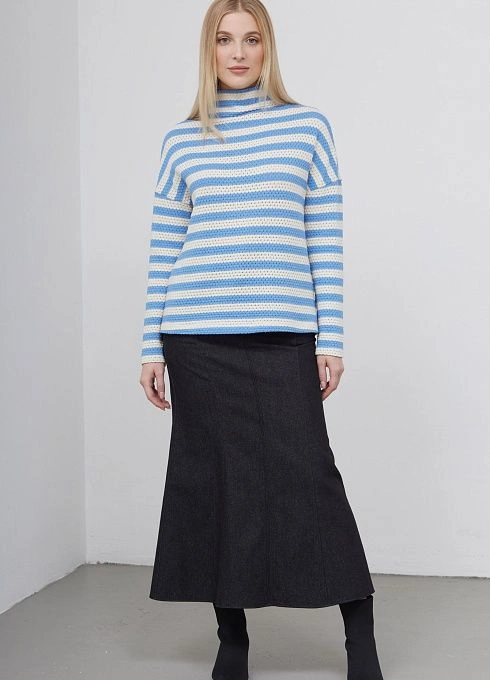 Джемпер жен. 310940.6_313.0716S белыйголубой  (1)