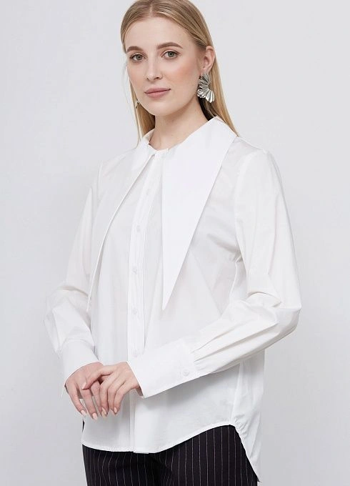 Рубашка с акцентным воротником GRIOL