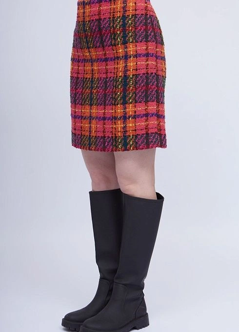 Юбка жен. 350053.03312.7261P Розово-рыжий  (4)