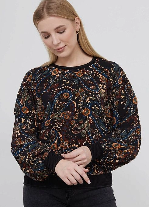  GRIOL. Блуза жен. 310903Т.03312.8201Y Чёрный GRIOL