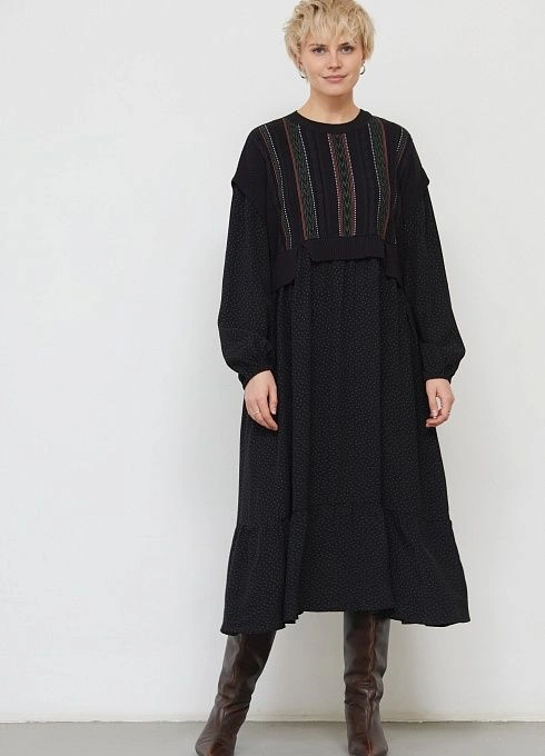  GRIOL. Платье жен. 360272.03313.8229DE Черный GRIOL