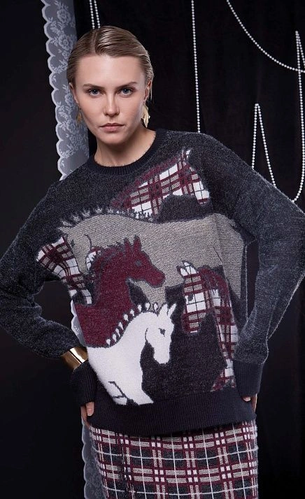  GRIOL. Джемпер жен. 310548.33303.8101A Мультиколор 