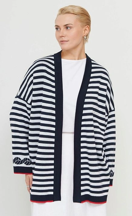  GRIOL. Жакет жен. 370249.33303.9601S Сине-белый 