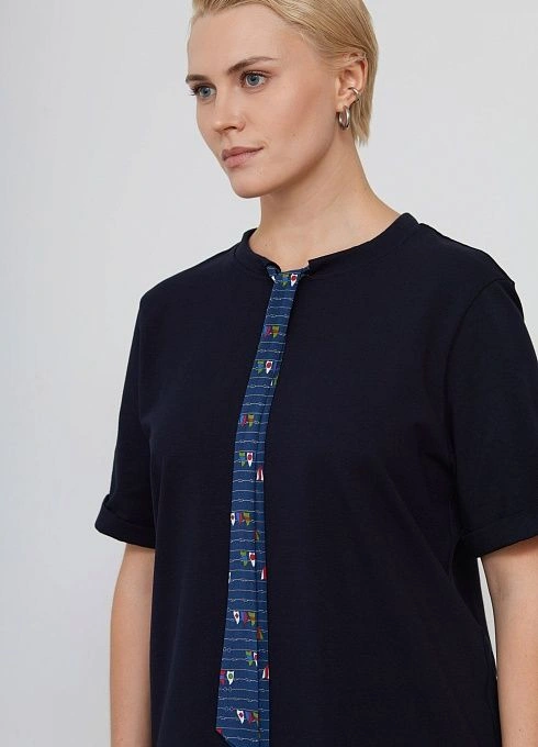 Джемпер жен. 311152.03313.9401Q Темно-синий (1)